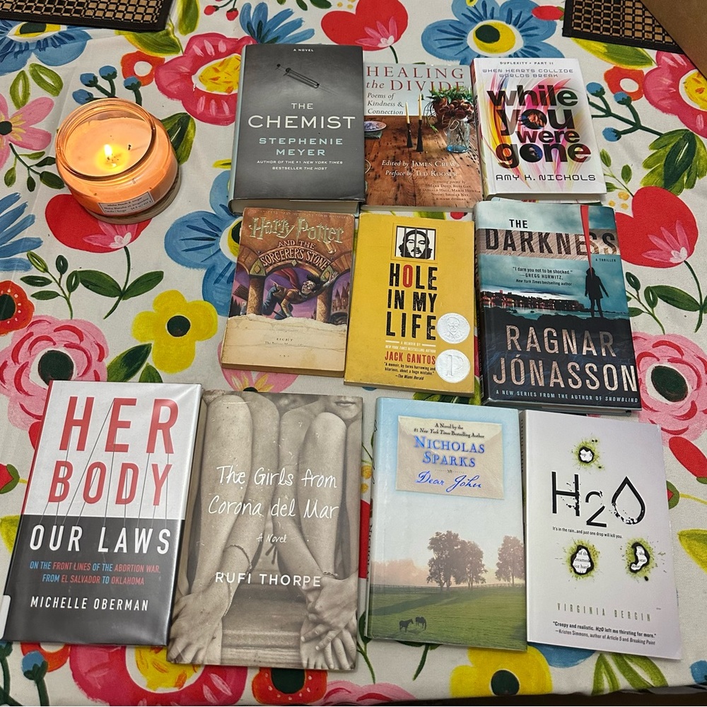 9 books